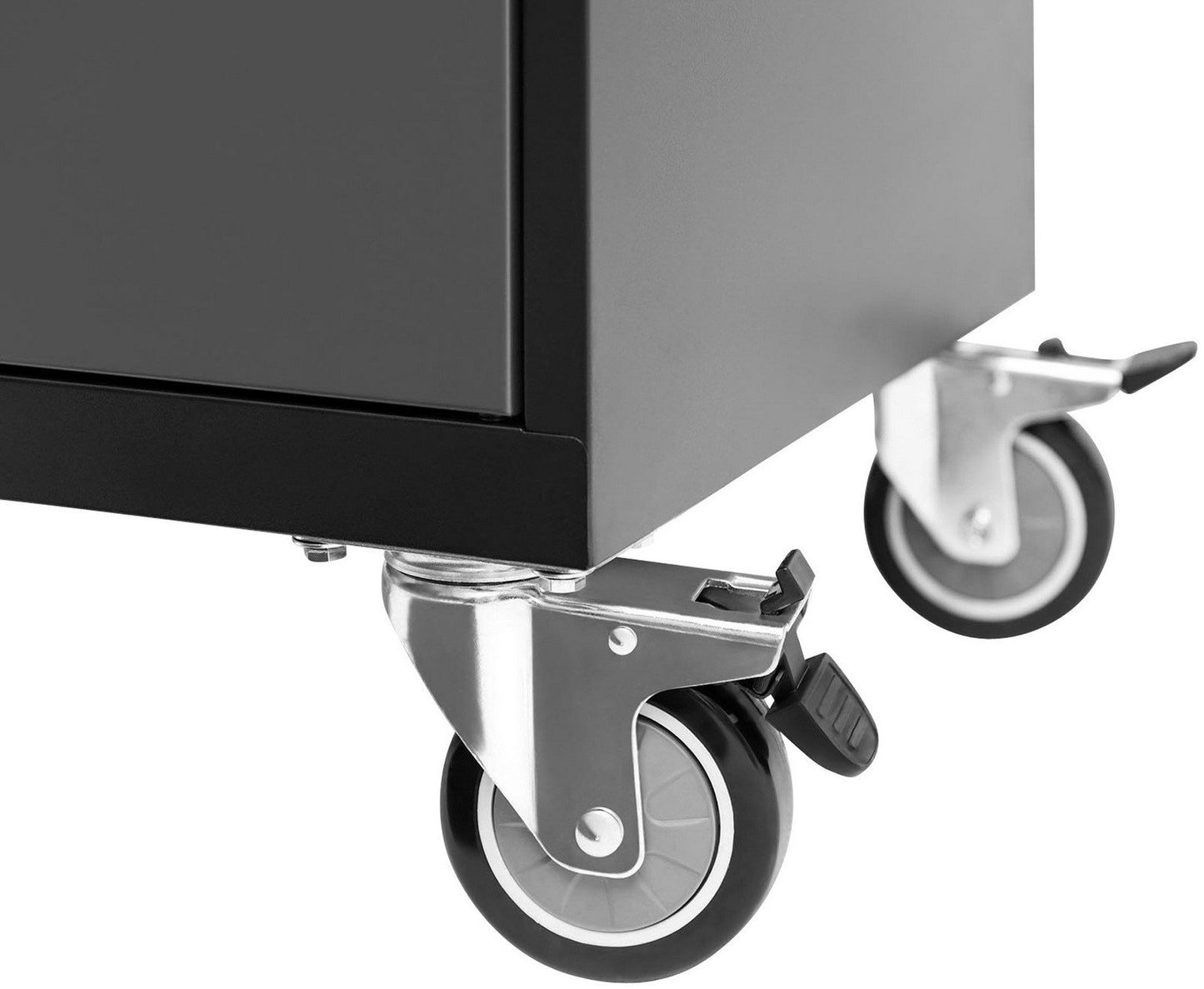 Huge 9 pc Garage Storage Tool Cabinets Set 72" Stainless Steel Top Work Bench