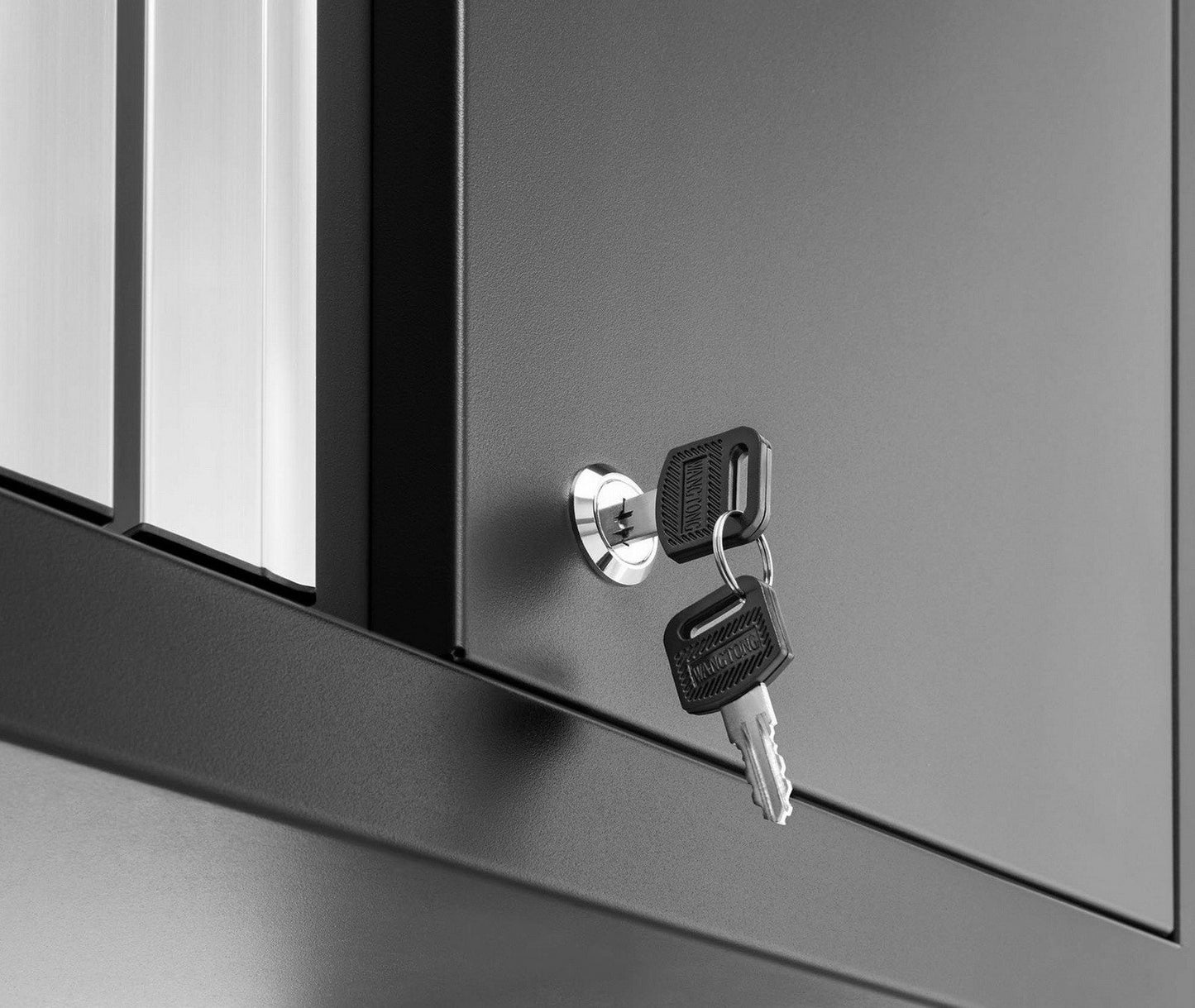 Huge 9 pc Garage Storage Tool Cabinets Set 72" Stainless Steel Top Work Bench