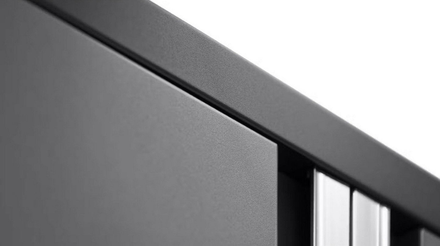 Huge 9 pc Garage Storage Tool Cabinets Set 72" Stainless Steel Top Work Bench