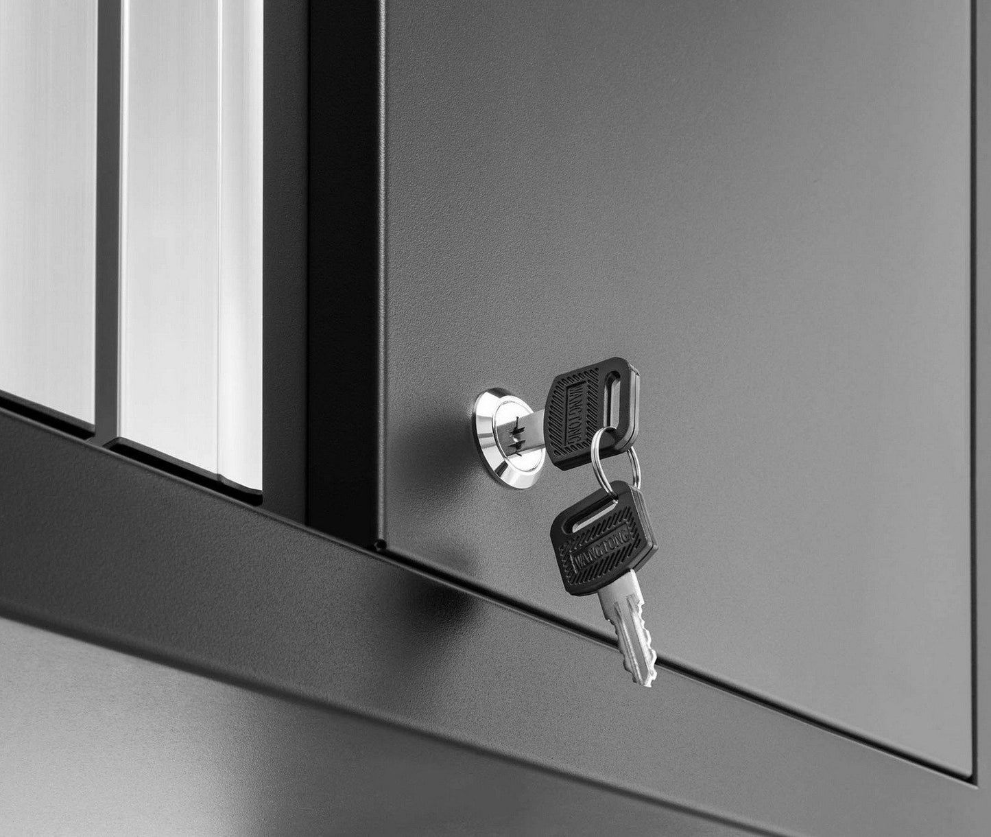 Huge 9 pc Garage Storage Tool Cabinets Set 72" Stainless Steel Top Work Bench