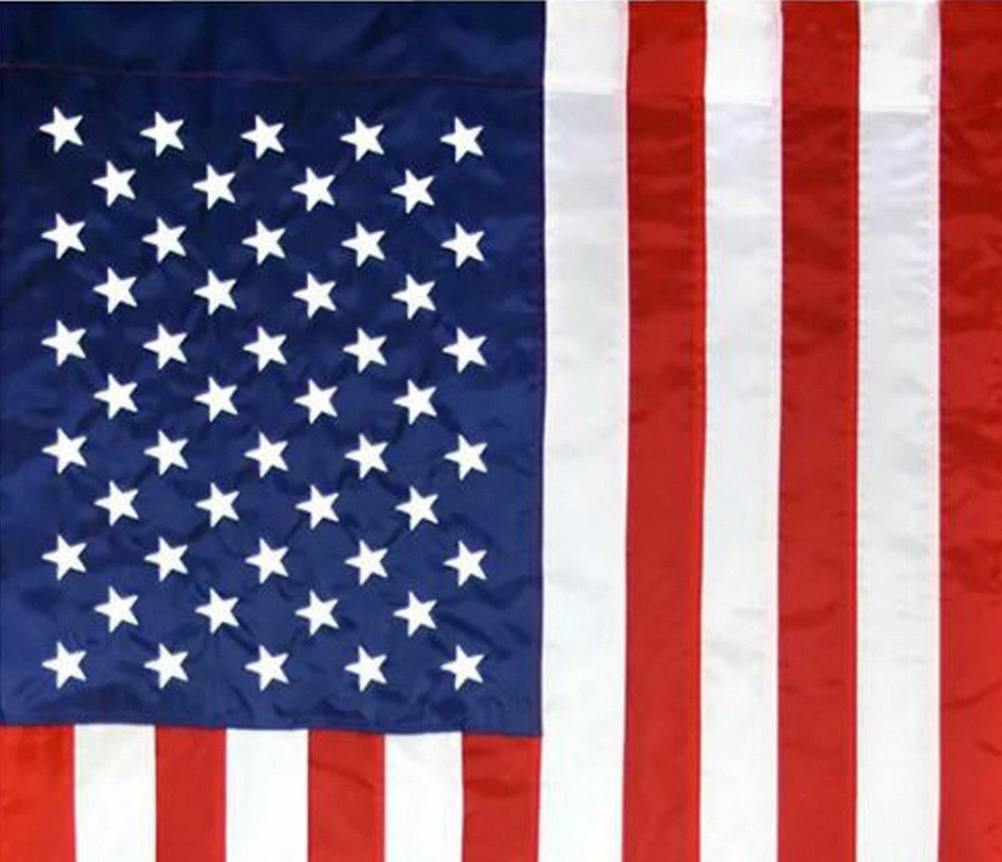 2-1/2' x 4' American Banner Flag 200 Denier Nylon Weatherproof Fabric 30" x 48"