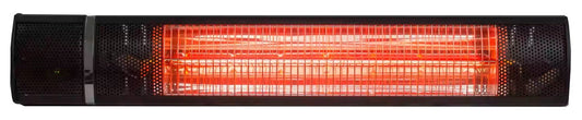 1500 Watt Wall Mounted Electric Patio Heater Indoor Outdoor with Remote Control