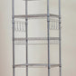 Heavy Duty 24" 6 Tier Steel Rack Storage Shelving Unit Adjustable Metal Shelf