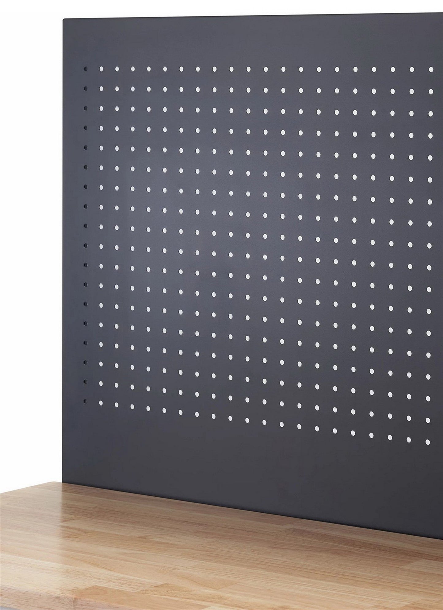 31" Stainless Steel Wood Top Workbench w/ Pegboard Tool Storage Box Work Bench