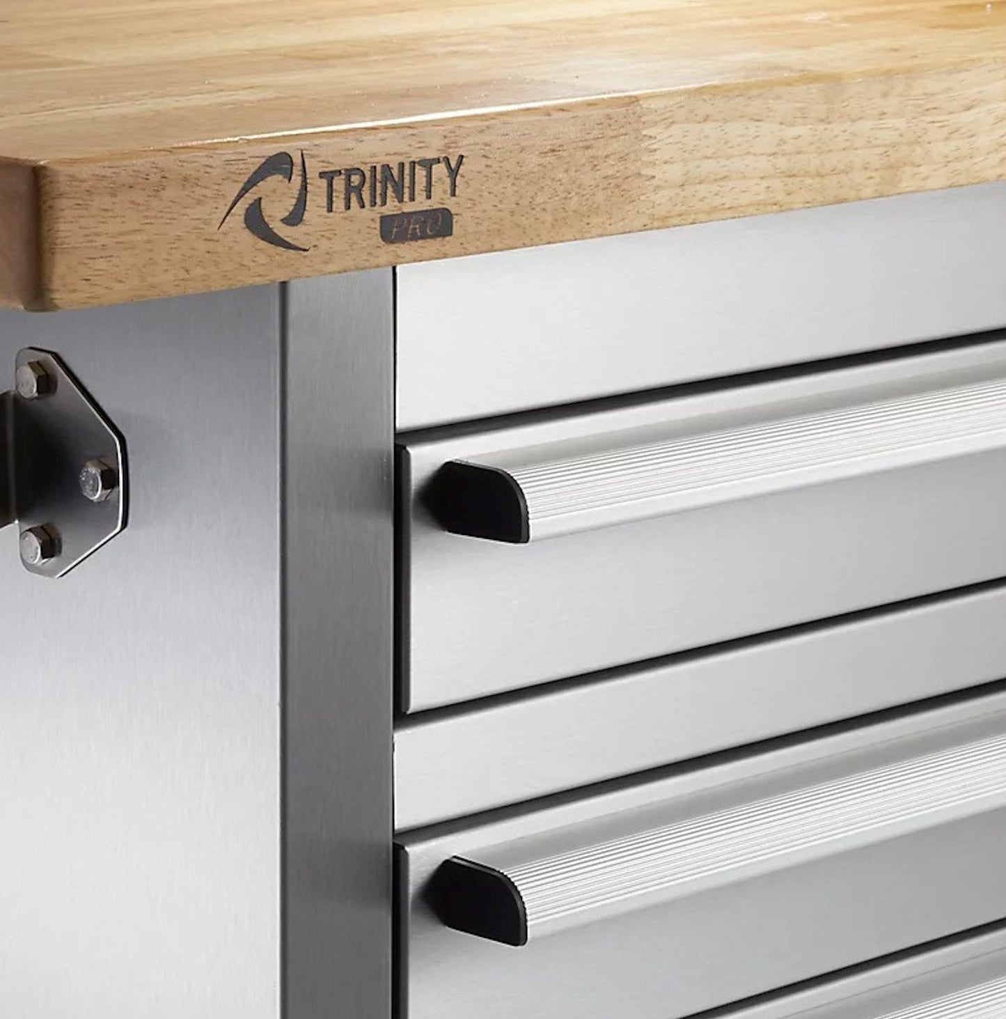 72" Stainless Steel Rolling Workbench 8 Drawer 2 Door Tool Storage Box Cabinet