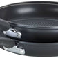 T-fal 10 pc Forged Aluminum Non-Stick Cookware Set Saute Sauce Pans Dutch Oven