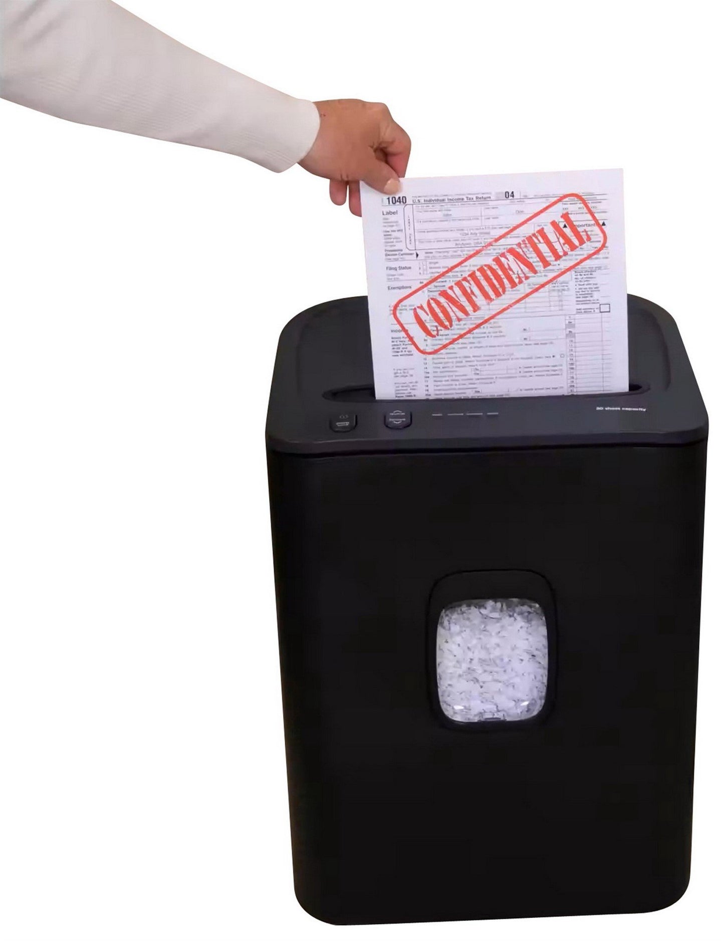 Royal 20 Sheet Microcut Paper Shredder Commercial Large Capacity 9 Gallon Bin