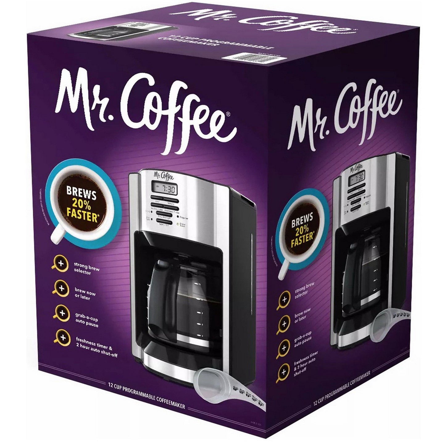 Mr. Coffee 12-Cup Programmable Coffee Maker with Rapid Brew System