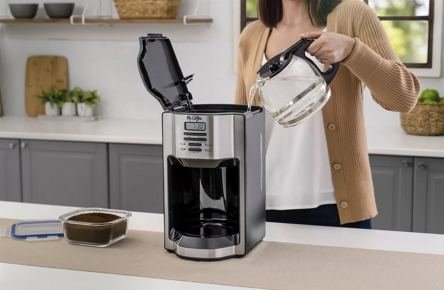 Mr. Coffee 12-Cup Programmable Coffee Maker with Rapid Brew System