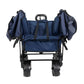 Folding Gear Transport Cart Beach Wagon 180 lb Capacity All Terrain Wheels
