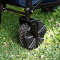 Folding Gear Transport Cart Beach Wagon 180 lb Capacity All Terrain Wheels