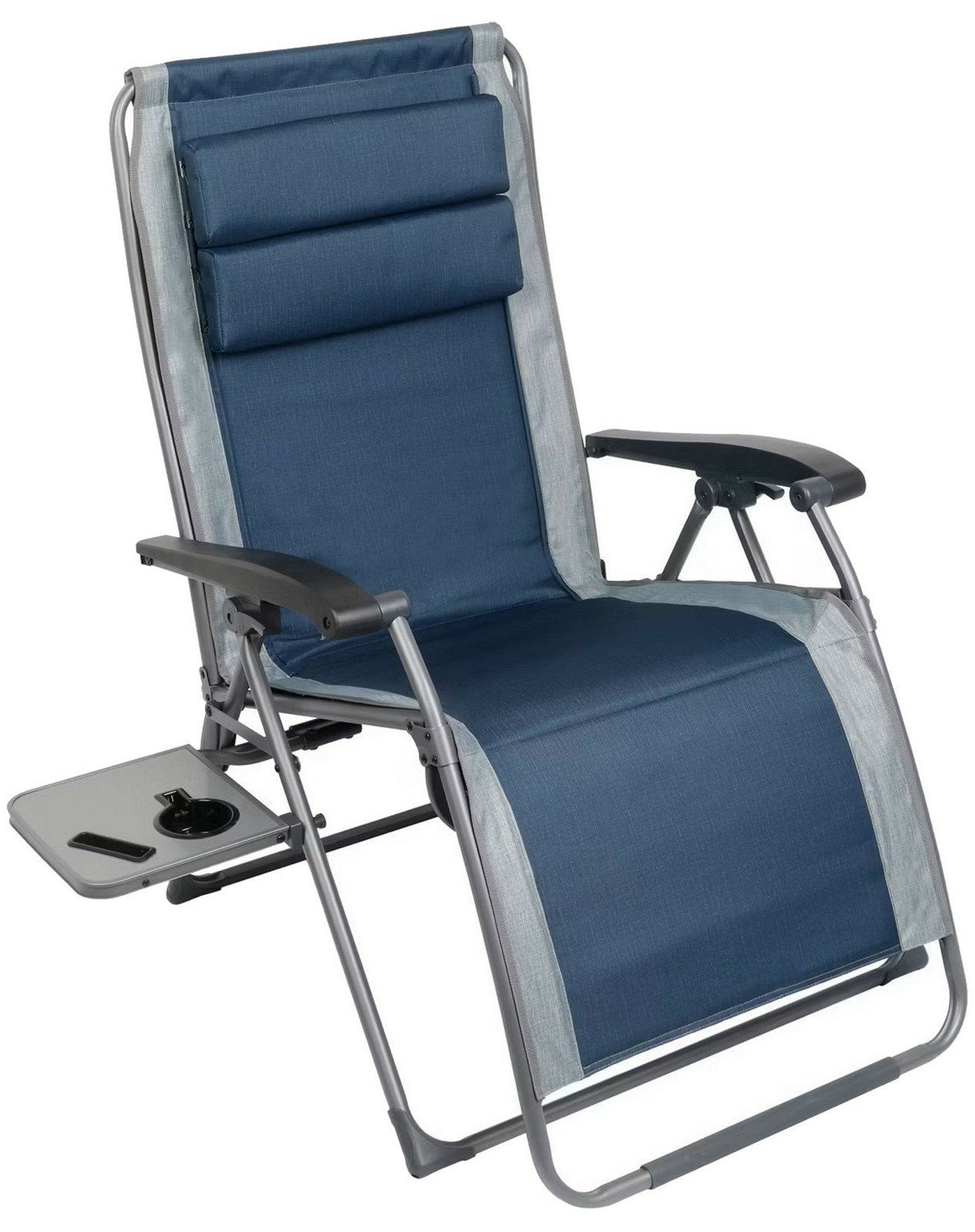 Deluxe Zero Gravity Chair Two Pack Recliners with Pillows