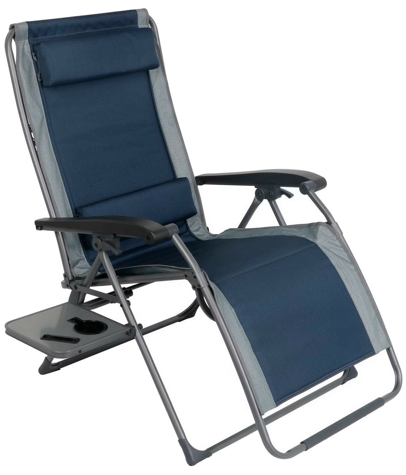 Deluxe Zero Gravity Chair Two Pack Recliners with Pillows