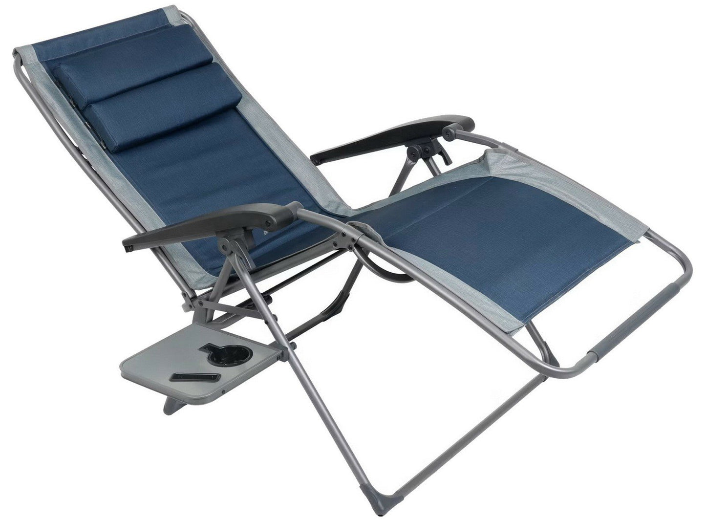 Deluxe Zero Gravity Chair Two Pack Recliners with Pillows