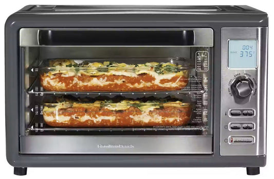 Hamilton Beach Stainless Steel XL Digital Air Fryer Oven Extra Large Capacity