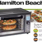 Hamilton Beach Stainless Steel XL Digital Air Fryer Oven Extra Large Capacity