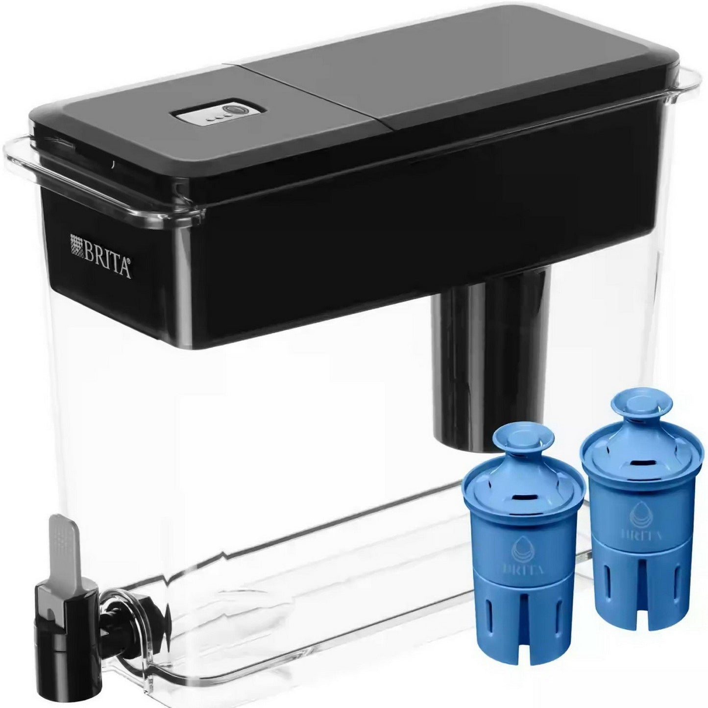 Brita 27 Cup Filtered Water Dispenser with 2 Elite Filters