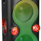 QFX Portable Bluetooth Party Speaker Dual 12" Woofers Battery and LED Lights