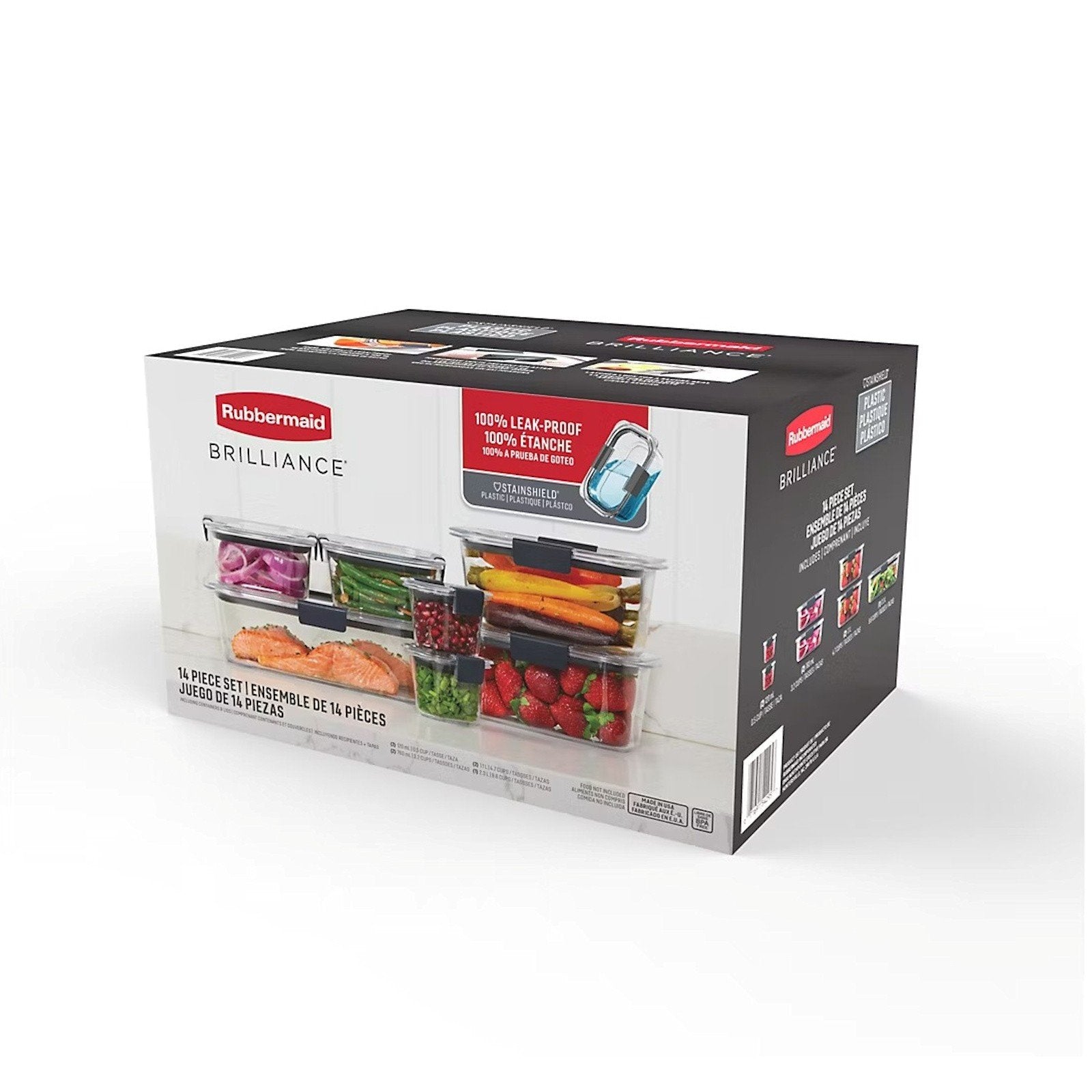 Rubbermaid Stain Shield Food Storage Containers - Thumbnail 5