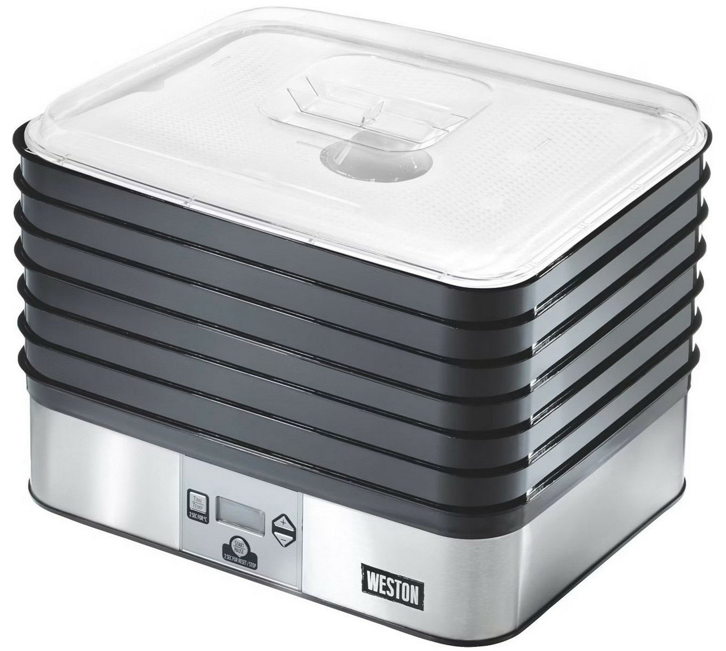 Weston Stainless Steel Digital Food Dehydrator 48 Hour Timer