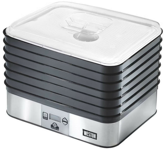 Weston Stainless Steel Digital Food Dehydrator 48 Hour Timer