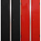24 Gauge Steel Heavy Duty Garage Storage Cabinet 72" x 30" x 18" Red or Black