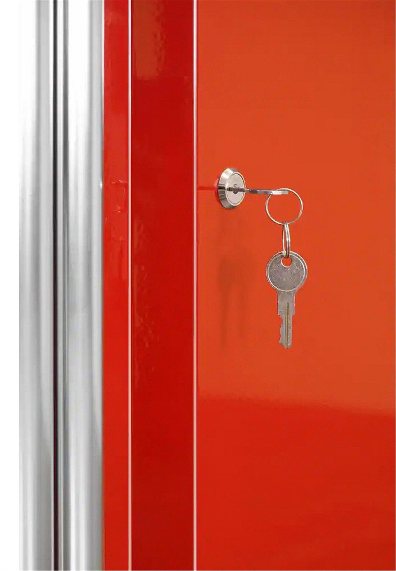 24 Gauge Steel Heavy Duty Garage Storage Cabinet 72" x 30" x 18" Red or Black