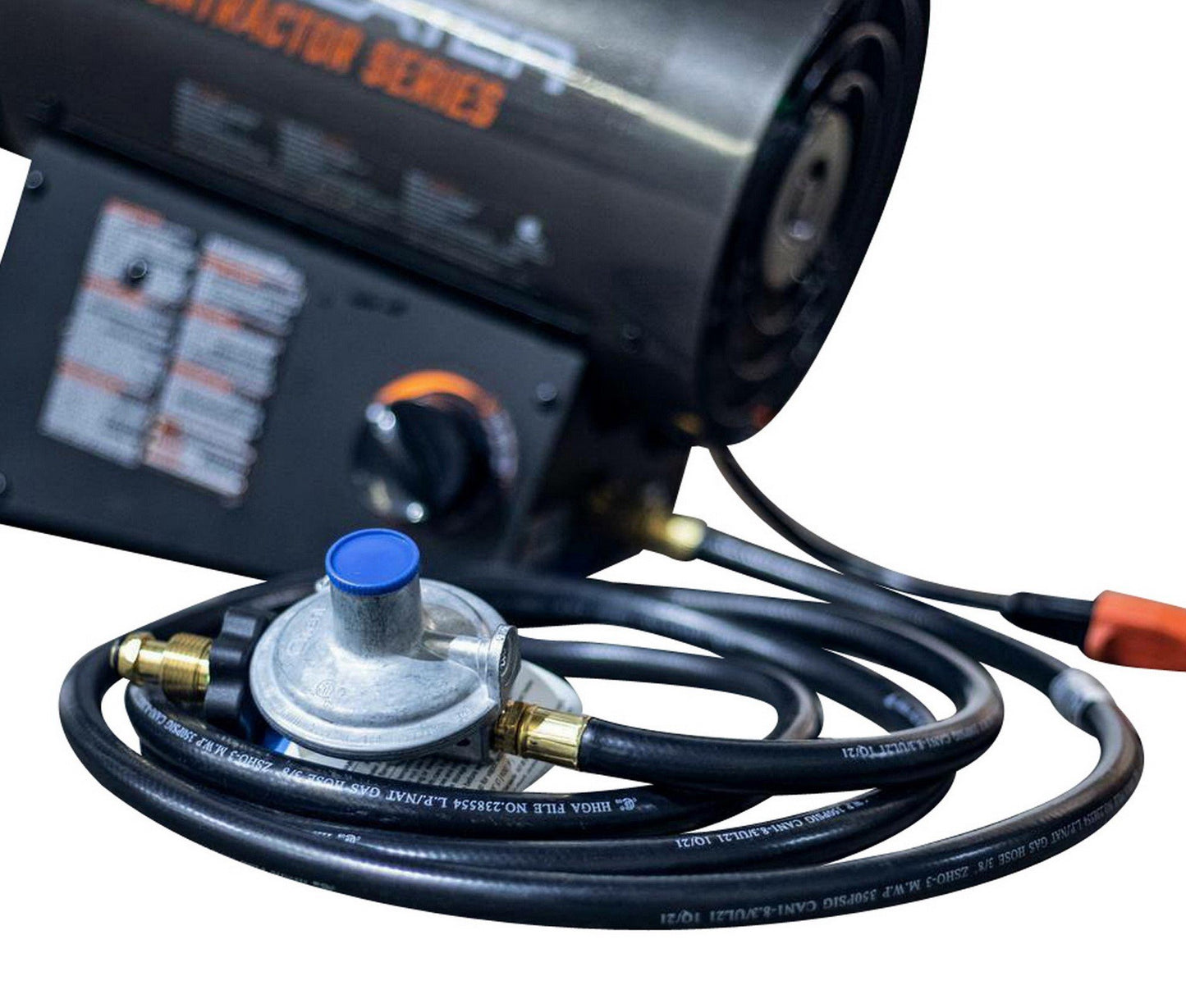 Propane LP Forced Air Heater 60,000 BTU 1,350 Sq Ft Indoor Outdoor Portable