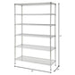 6 Tier Commercial Heavy Duty Steel Wire Shelving Storage Rack 72" x 48" x 18"