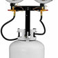 Dual Propane Tank Heater Attachment 30,000 BTU Radiant Outdoor Heat