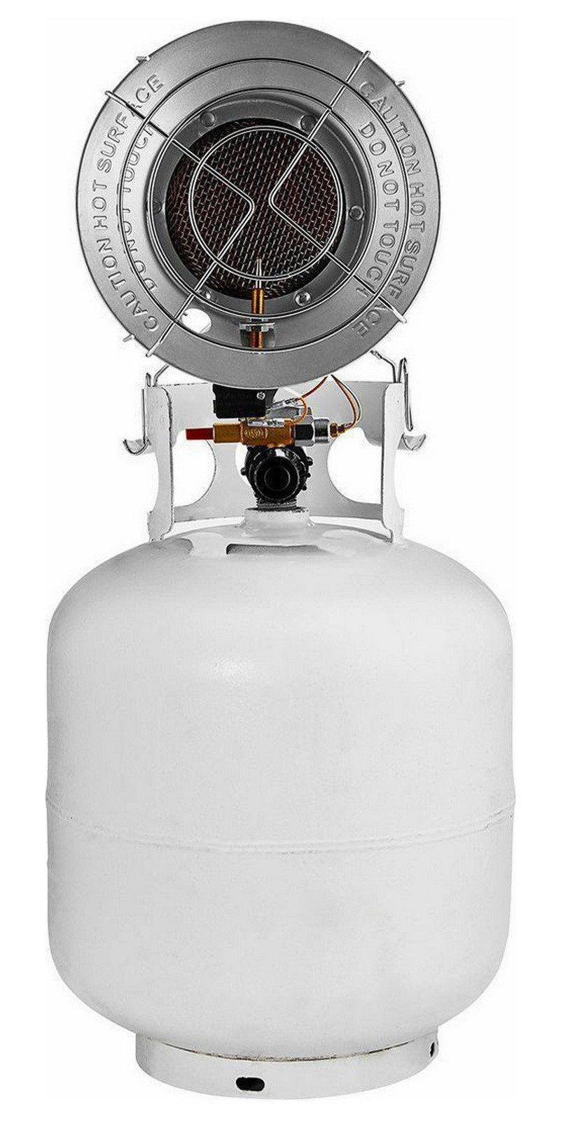 Propane Tank Top Heater Attachment 15,000 BTU Radiant Outdoor Heat