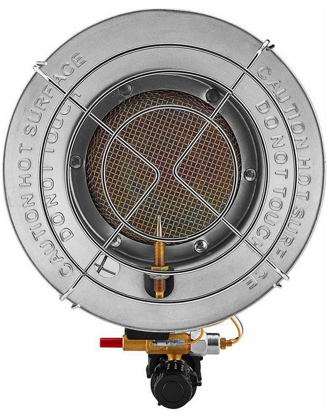 Propane Tank Top Heater Attachment 15,000 BTU Radiant Outdoor Heat