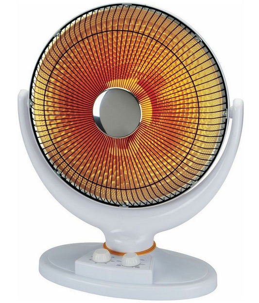900 Watt Oscillating Parabolic Heater 1 Room Space Heater with Tilt & Timer