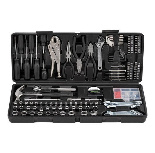 130 pc Tool Set Storage Case Screwdrivers Wrenches Pliers Sockets Pittsburgh