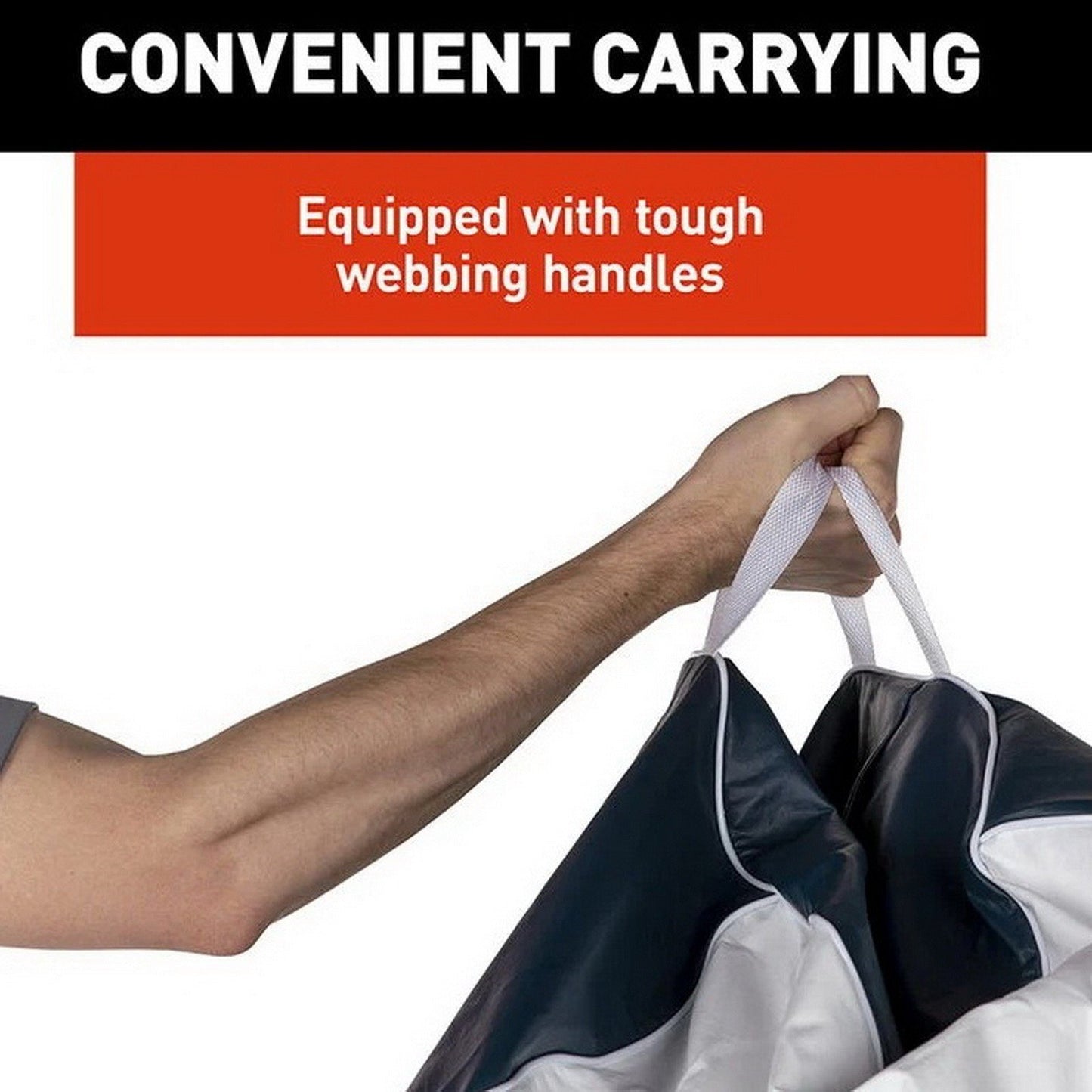 Taylor Made Teardrop Bean Bag Chair Indoor Outdoor Green or Navy Blue & White