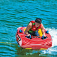 Wow Top Spin Trix 1 Person Inflatable Boat Towable Trick Tube Water Tow Raft