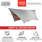 All Weather Hammock with Rainfly Rain Shelter and Mosquito Net Skeeter Beater