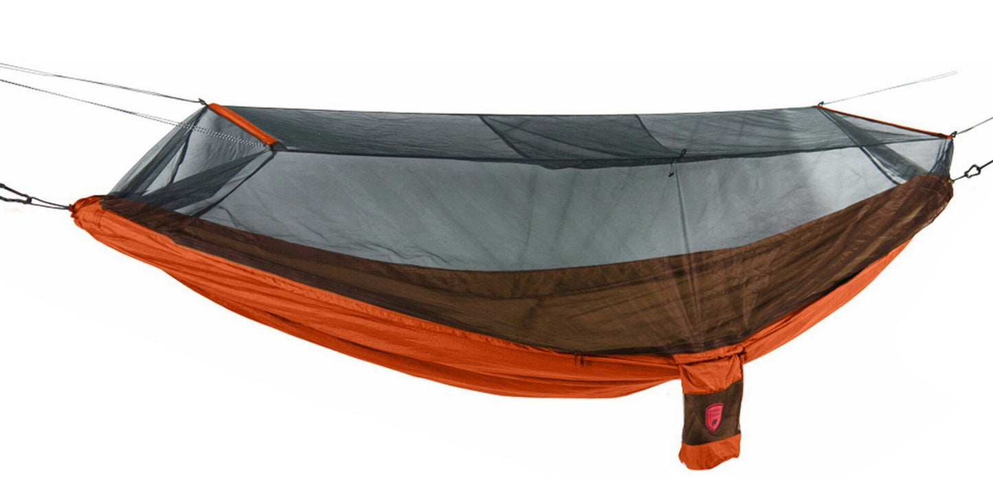 All Weather Hammock with Rainfly Rain Shelter and Mosquito Net Skeeter Beater