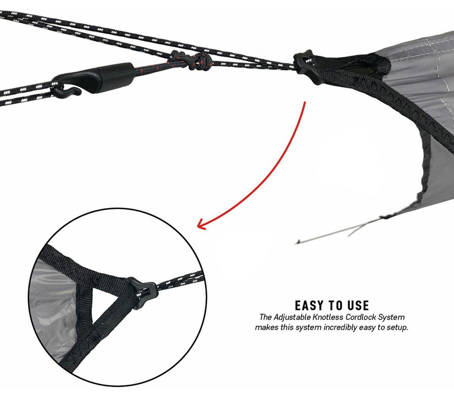 All Weather Hammock with Rainfly Rain Shelter and Mosquito Net Skeeter Beater