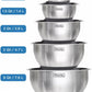 Viking 10-Piece Stainless Steel Lidded Mixing Prep and Serving Bowl Set