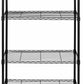 4 Tier Heavy Duty Steel Wire Shelving Storage Rack 36" x 14" x 56"