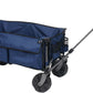 All Terrain Folding Sports Wagon Collapsible Utility Pull Cart Beach Supplies