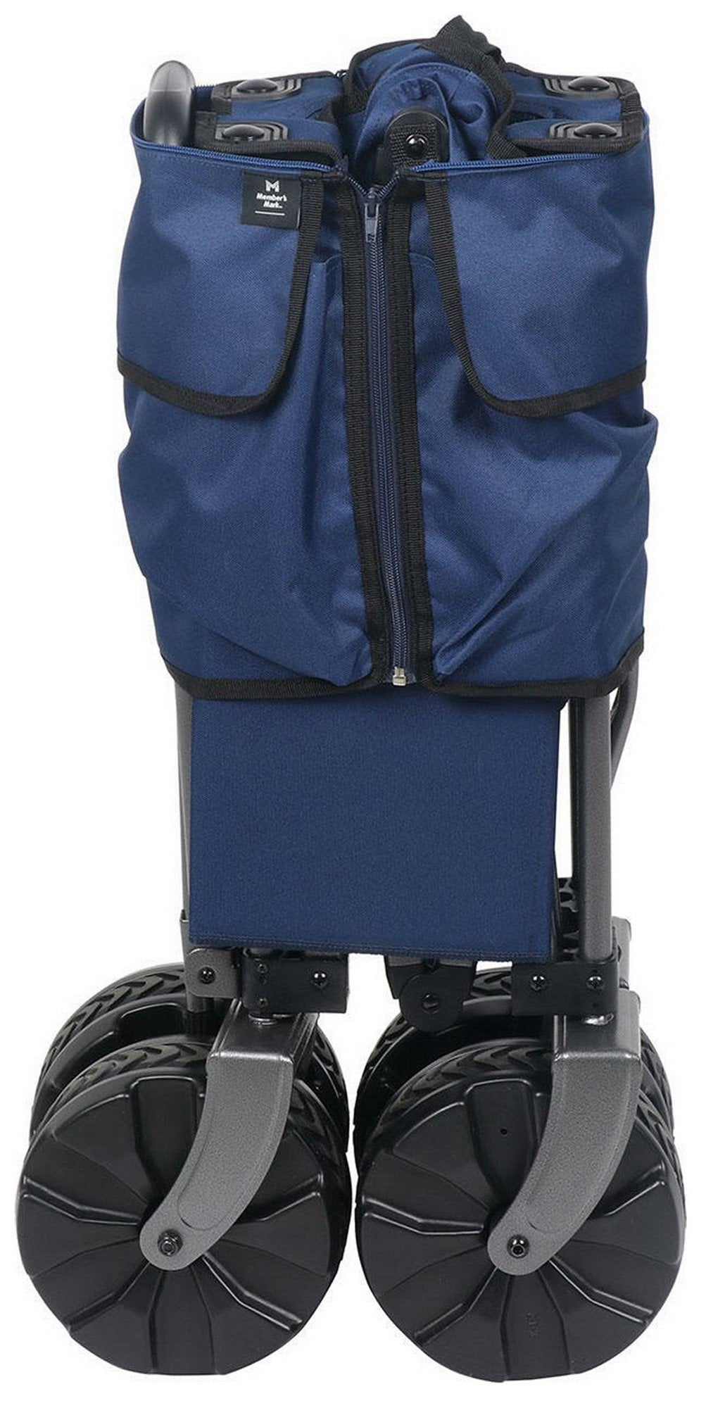 All Terrain Folding Sports Wagon Collapsible Utility Pull Cart Beach Supplies