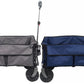 All Terrain Folding Sports Wagon Collapsible Utility Pull Cart Beach Supplies