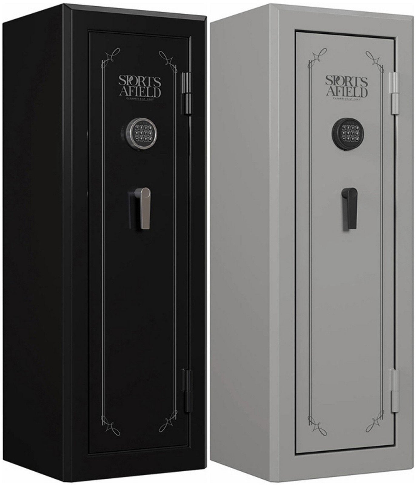Locking Fireproof 18 Gun Rifle Storage Safe Cabinet with Electronic Lock