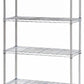 4 Tier Heavy Duty Steel Wire Shelving Storage Rack 36" x 14" x 56"