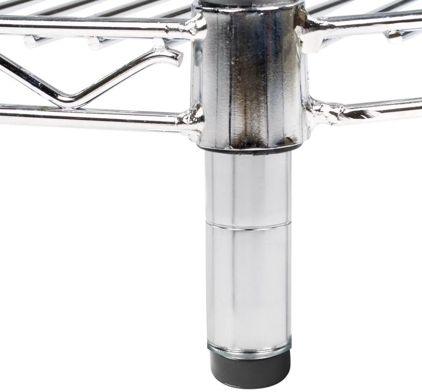 4 Tier Heavy Duty Steel Wire Shelving Storage Rack 36" x 14" x 56"