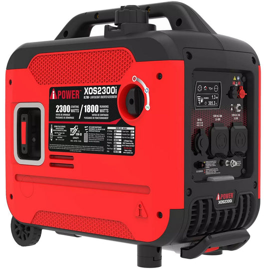 A-iPower Portable Rolling Inverter Power Generator 2,300 Watt Gasoline Powered