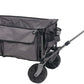 All Terrain Folding Sports Wagon Collapsible Utility Pull Cart Beach Supplies