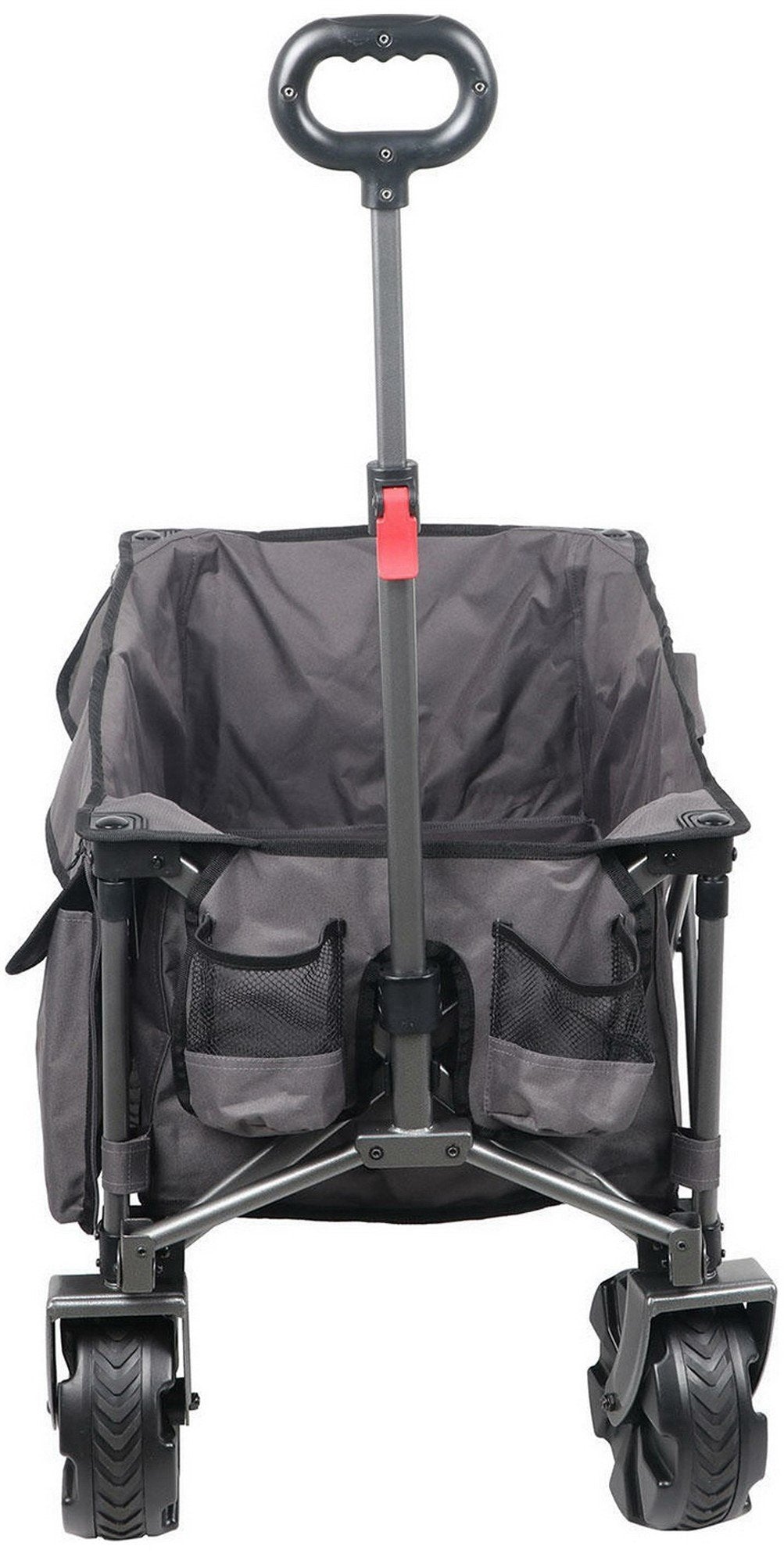 All Terrain Folding Sports Wagon Collapsible Utility Pull Cart Beach Supplies